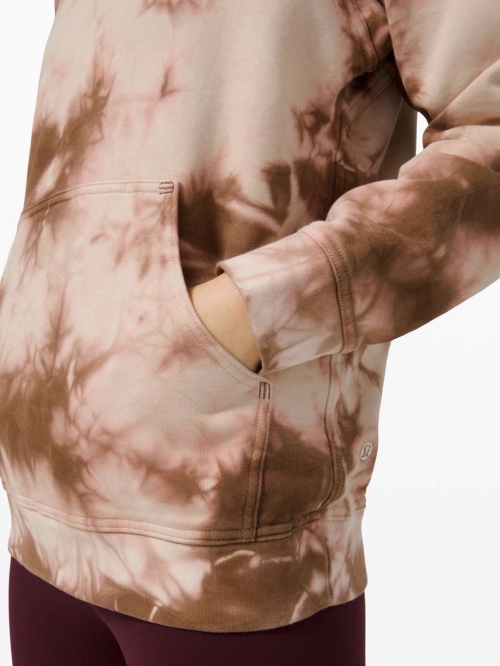 Lululemon All Yours Hoodie in Earth Die Clay Size 8 Like New
